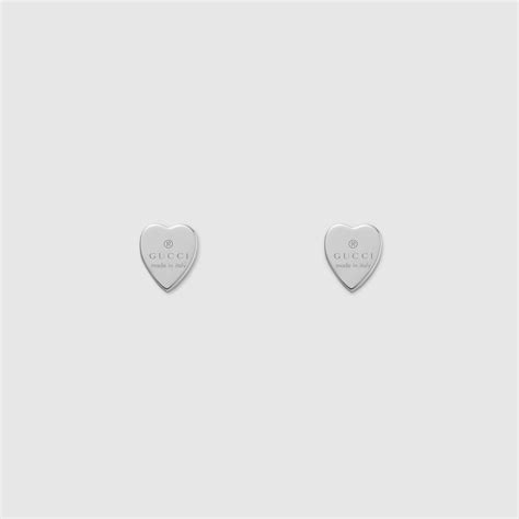 gucci heart shaped earrings|gucci heart earrings beaverbrooks.